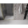 Mexen Velar stumetriniai stumdomos dušo durys, permatomos, auksinės matinės - 871-110-000-01-55