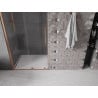 Mexen Velar stumdomos dušo durys 100 cm, Skaidrus, Rožinio aukso - 871-100-000-01-60
