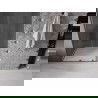 Mexen Velar stumdomos dušo durys 110 cm, Skaidrus, gun gray šlifuotas - 871-110-000-01-66