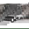 Mexen Velar Duo stumdomos dušo kabinos 80 x 80 cm, skaidrios, baltos - 871-080-080-02-20