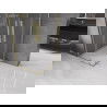 Mexen Velar Duo stumdoma dušo kabina 90 x 90 cm, Skaidrus, šlifuotas auksas - 871-090-090-02-55