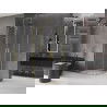 Mexen Velar Duo stumdoma dušo kabina 90 x 90 cm, Skaidrus, šlifuotas auksas - 871-090-090-02-55