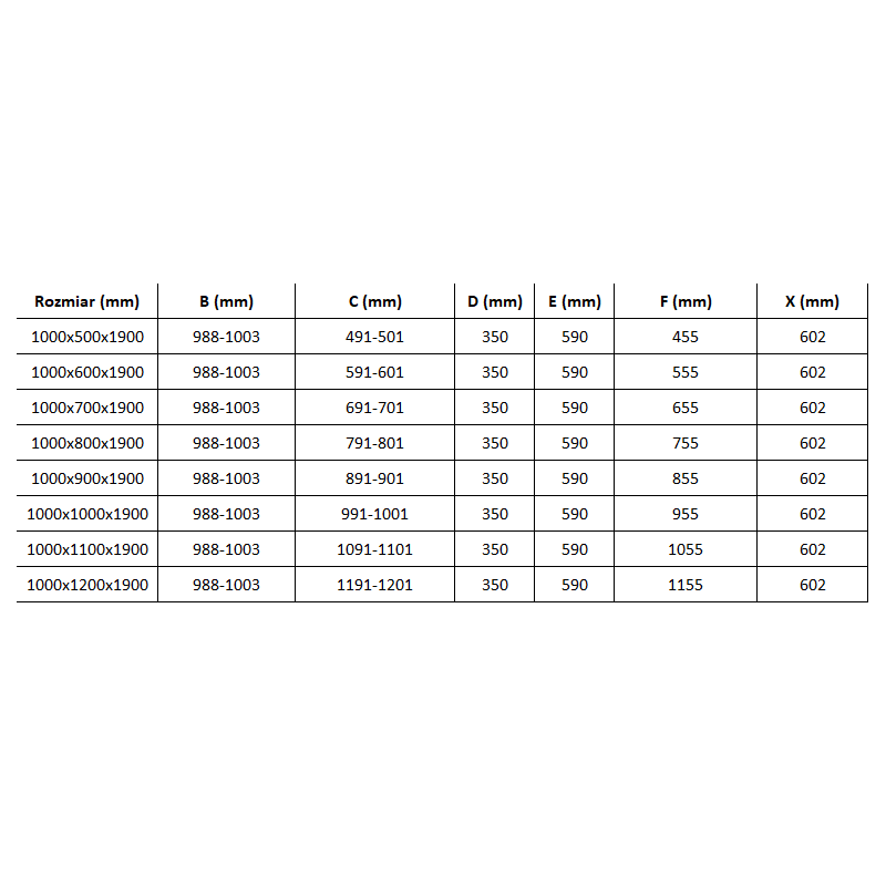 Mexen Roma dušo kabina atveriama 100 x 80 cm, skaidri, auksinė - 854-100-080--50-00