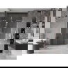 Mexen Velar Duo stumdomos dušo durys 140 cm, Skaidrus, chromo - 871-140-000-02-01