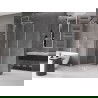 Mexen Velar stumdoma dušo kabina 90 x 90 cm, Skaidrus, chromo - 871-090-090-01-01