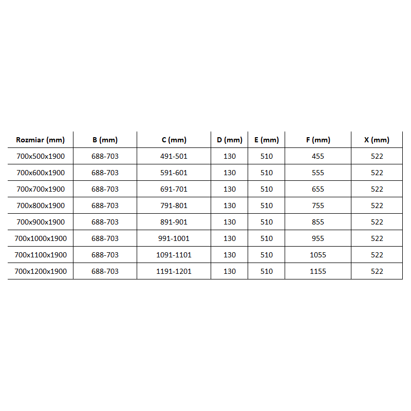 Mexen Roma atidaromos dušo kabina 70 x 100 cm, permatoma, juoda - 854-070-100-70-00