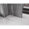 Mexen Velar stiklinė dušo kabina 140 x 90 cm, skaidri, chromas - 871-140-090-01-01
