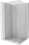 Mexen Velar stumdoma dušo kabina 120 x 80 cm, Skaidrus, balta - 871-120-080-01-20