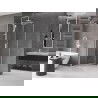 Mexen Velar stumdoma dušo kabina 120 x 120 cm, Skaidrus, balta - 871-120-120-01-20