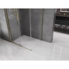 Mexen Velar stumdomas dušo kabinas 130 x 80 cm, permatomas, auksinis - 871-130-080-01-50