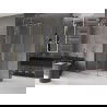Mexen Velar stumdoma dušo kabina 140 x 90 cm, Skaidrus, auksinė - 871-140-090-01-50