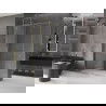 Mexen Velar stumdoma dušo kabina 160 x 90 cm, Skaidrus, auksinė - 871-160-090-01-50