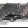 Mexen Velar stumdoma dušo kabina 130 x 85 cm, Skaidrus, Juodas - 871-130-085-01-70