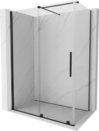 Mexen Velar stumiama dušo kabina 160 x 90 cm, permatoma, juoda - 871-160-090-01-70