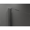 Mexen Velar stumdoma dušo kabina 120 x 120 cm, Skaidrus, gun gray šlifuotas - 871-120-120-01-66