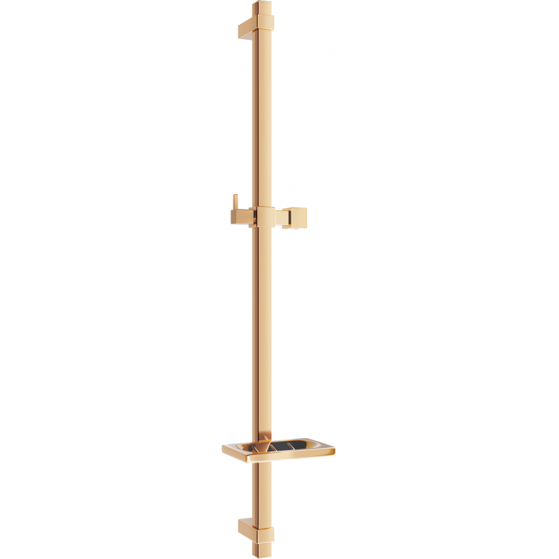 Mexen DQ dušo laikiklis su muiline 80 cm, rožinis auksas - 79381-60