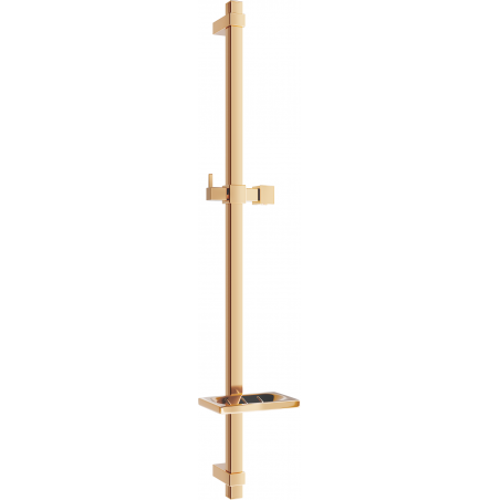 Mexen DQ dušo laikiklis su muiline 80 cm, rožinis auksas - 79381-60