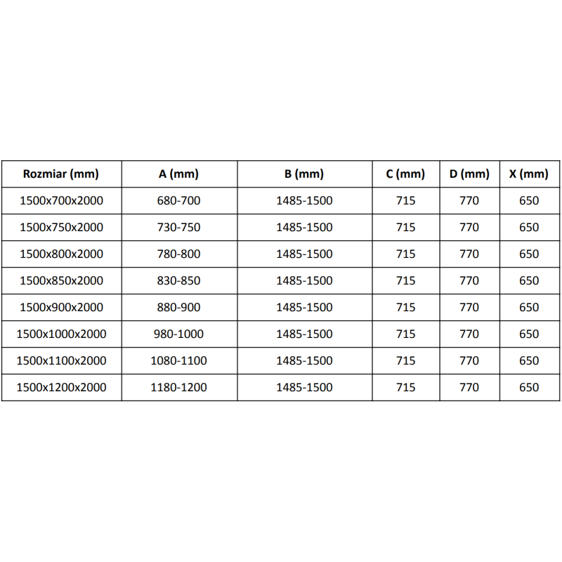 Mexen Velar stumdoma dušo kabina 150 x 75 cm, skaidri, šepetėliai varis - 871-150-075-01-65