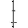 Mexen DQ dušo stovas su muilo laikikliu 80 cm, Juoda - 79381-70