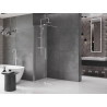 Mexen Velar stumdoma Walk-in dušo sienelė 80 x 200 cm, permatomas 8 mm, chromas - 871-080-000-03-01