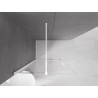 Mexen Velar stumdančioji dušo siena Walk-in 75 x 200 cm, skaidri 8 mm, balta - 871-075-000-03-20