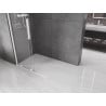 Mexen Velar stumdomoji dušo siena Walk-in 90 x 200 cm, permatoma 8 mm, balta - 871-090-000-03-20