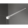 Mexen Velar stumdomoji dušo siena Walk-in 90 x 200 cm, permatoma 8 mm, balta - 871-090-000-03-20
