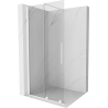 Mexen Velar dušo siena, stumdomas Walk-in 100 x 200 cm, skaidrus 8 mm, balta - 871-100-000-03-20