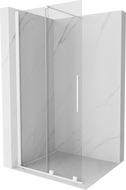 Mexen Velar pertvara vonios kambariui, 110 x 200 cm, skaidrus 8 mm, balta - 871-110-000-03-20