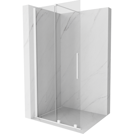 Mexen Velar stumdoma dušo sienelė Walk-in 120 x 200 cm, permatoma 8 mm, balta - 871-120-000-03-20