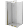 Mexen Velar stumdomos dušo sienelė Walk-in 85 x 200 cm, skaidri 8 mm, auksinė - 871-085-000-03-50
