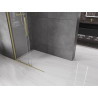 Mexen Velar stiklinė dušo siena Walk-in 80 x 200 cm, skaidri 8 mm, auksinė šlifuota - 871-080-000-03-55
