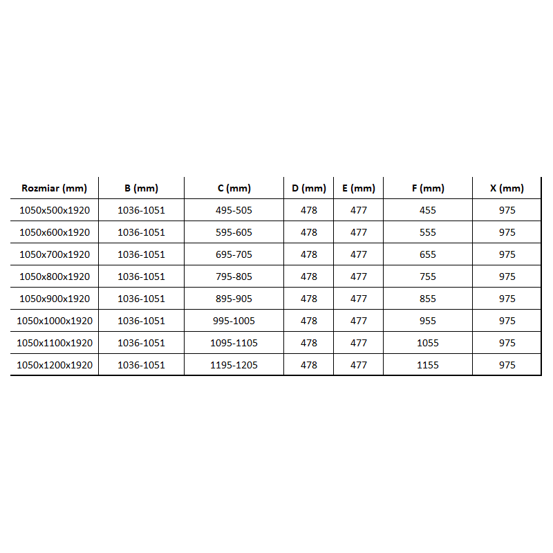 Mexen Lima sulankstoma dušo kabina 105 x 100 cm, skaidri, chromas - 856-105-100-01-00