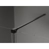 Mexen Velar dušo pertvara stumiamas Walk-in 70 x 200 cm, skaidrus 8 mm, juodas - 871-070-000-03-70