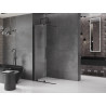 Mexen Velar Stumdoma dušo sienelė Walk-in 100 x 200 cm, skaidri 8 mm, juoda - 871-100-000-03-70