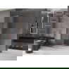 Mexen Velar stumdomas Walk-in dušas sienelė 70 x 200 cm, permatoma 8 mm, šlifuota varis - 871-070-000-03-65