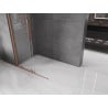 Mexen Velar prausimosi siena su judančia dalimi Walk-in 100 x 200 cm, skaidrus 8 mm, šratinis varis - 871-100-000-03-65