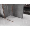 Mexen Velar prausimosi siena su judančia dalimi Walk-in 100 x 200 cm, skaidrus 8 mm, šratinis varis - 871-100-000-03-65
