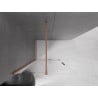 Mexen Velar prausimosi siena su judančia dalimi Walk-in 100 x 200 cm, skaidrus 8 mm, šratinis varis - 871-100-000-03-65