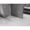 Mexen Velar stumdomoji dušo siena Walk-in 130 x 200 cm, permatoma 8 mm, chromas - 871-130-000-03-01