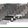 Mexen Velar stumdomas dušo paviršius Walk-in 140 x 200 cm, skaidrus 8 mm, chromas - 871-140-000-03-01