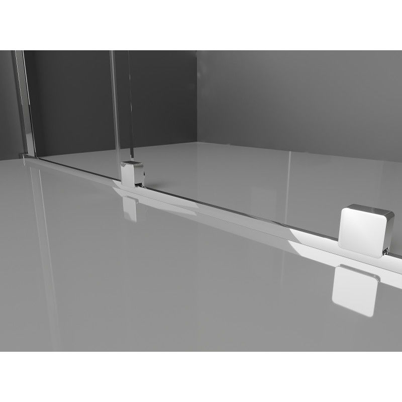 Mexen Velar stumdomojo dušo siena Walk-in 150 x 200 cm, skaidri 8 mm, chromuota - 871-150-000-03-01