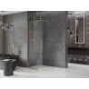 Mexen Velar stumdomoji dušo siena Walk-in 140 x 200 cm, skaidri 8 mm, auksinė - 871-140-000-03-50