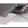 Mexen Velar slankiojanti dušo siena Walk-in 140 x 200 cm, skaidri 8 mm, rožinis auksas - 871-140-000-03-60