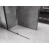 Mexen Velar stumdomoji dušo siena Walk-in 140 x 200 cm, permatomi 8 mm, juoda - 871-140-000-03-70