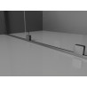 Mexen Velar stumdomos dušo pertvaros Walk-in 130 x 200 cm, skaidrios 8 mm, ginklų pilkos šukuotos - 871-130-000-03-66