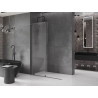 Mexen Velar stumdoma dušo siena Walk-in 160 x 200 cm, skaidri 8 mm, šlifuota pilka - 871-160-000-03-66