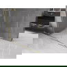 Mexen Velar stiklo dušo sienelė judanti Walk-in 150 x 200 cm, skaidrus 8 mm, auksu apdailinta - 871-150-000-03-55