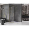 Mexen Velar Stumdomos dušo sienelės Walk-in 160 x 200 cm, skaidrios 8 mm, auksinė šlifuota - 871-160-000-03-55