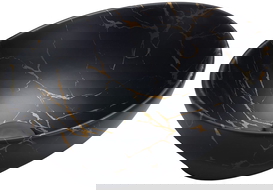 Mexen Elza ant stalviršio montuojamas praustuvas 40 x 33 cm, juodas akmuo - 21014098